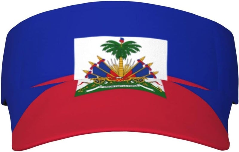 ASYG Cute Funny Flag Hat Women Men Adjustable Flag Sport Sun Visor Hat Summer Fashion Sun Cap Beach Flag Hat - Image 1